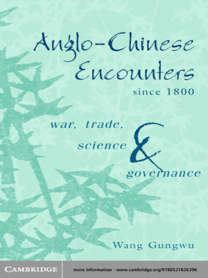cover image of Anglo-Chinese Encounters since 1800